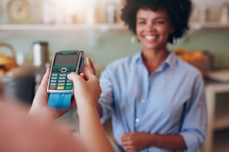 Cash-to-card for business transactions